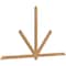 Ekena Millwork Kennewick Timber Gable Bracket, Western Red Cedar, 108"W x 58"H x 1 1/2"D x 3 1/2"F, 13/12 Pitch GBW108X58X0204KEN00SWR - alternate 4